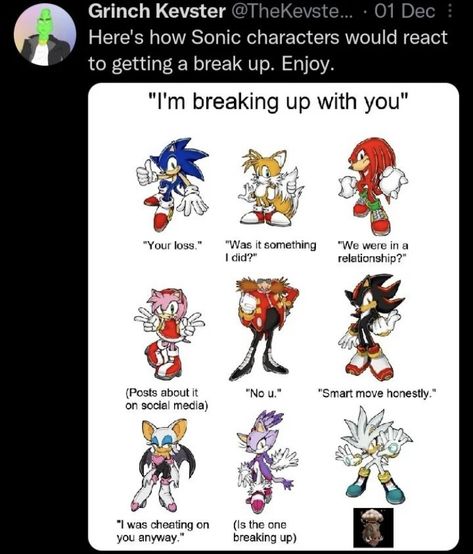 Sonic Headcanons, Sonic & Knuckles, Relationship Posts, Sonic Characters, Sonic Funny, Sonic Franchise, Blue Hedgehog, Hedgehog Art, Sonic And Shadow