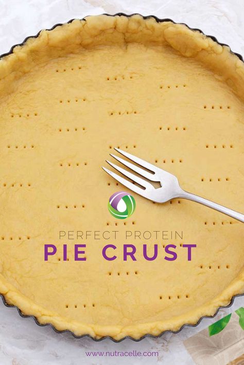 High Protein Pie Crust, Healthier Pie Crust, Protein Pie Crust, Low Calorie Pie Crust, Oil Crust Recipe, Grahm Cracker Crust, Recipe Pie Crust, Protein Pie, Healthy Pie Crust