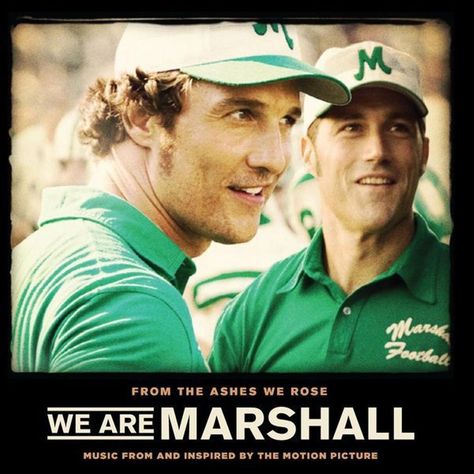 We Are Marshall, Marshall Music, Football Movies, Matthew Fox, Chick Flicks, Fitness Articles, Movie Soundtracks, Youth Sports, Great Films