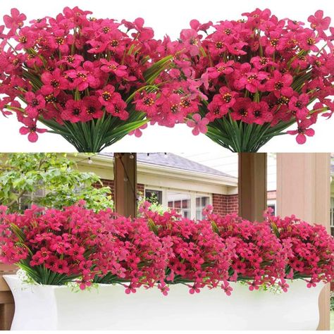 Artificial Flowers - Walmart.com Flowers Australia, Plant Window, Porch Windows, Faux Floral Arrangement, Outdoor Flowers, Plant Lighting, Plants And Flowers, Plastic Flowers, Flowers Online