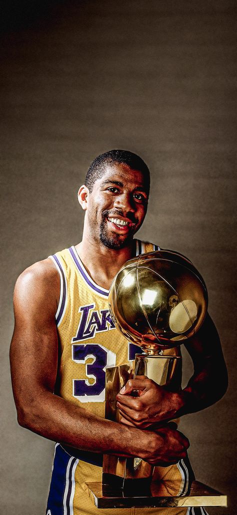 Magic Johnson, Los Angeles Lakers, NBA Basketball Wallpaper Best Sports Wallpapers, Magic Johnson Wallpaper, Basketball Wallpaper 4k, Los Angeles Lakers Wallpapers, Nba Legends Art, Cool Basketball Pictures, Nba Pics, Rose Nba, Lakers Wallpaper