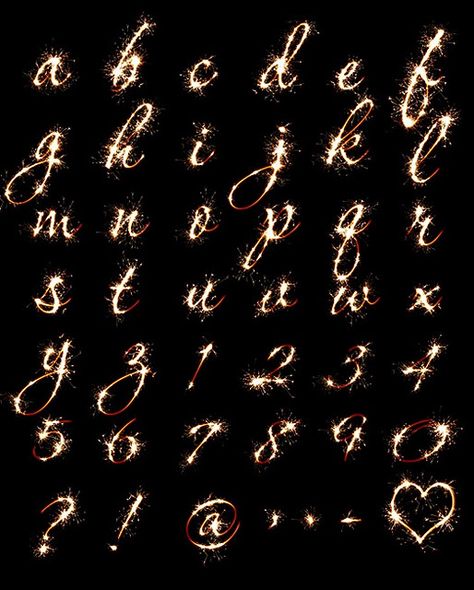 sparkler font Photoshop Fonts, Computer Font, Calligraphy Fonts Alphabet, Illustrator Design Tutorial, Tattoo Lettering Fonts, Typo Logo, Wedding Sparklers, Handmade Font, Website Inspiration