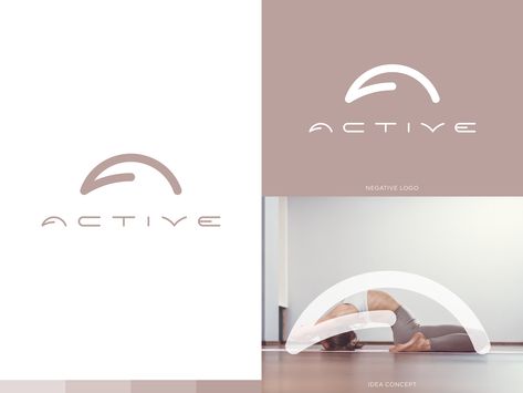 Active - exploration / logo / mark / A / body shape by Gedas Meskunas | Logo creation Activewear Logo Branding, Activewear Logo Design, Sport Shop Logo, Active Wear Branding, Active Logo Design, Active Wear Logo, Movement Branding, Fitness Branding Design, Sport Logo Branding