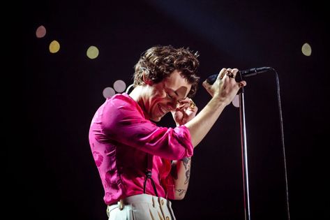 Harry Styles Singing, Fine Line Harry Styles, Harry Styles Fine Line, Harry Styles Poster, Harry Styles Concert, Harry Styles Live, Concert Aesthetic, Dakota Fanning, Digital Experience