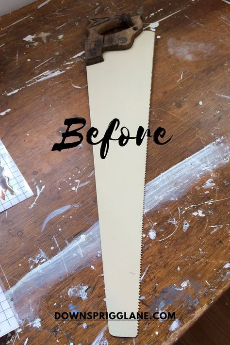 Have an old saw? Repurpose it! Repurpose Old Hand Saws, Old Hand Saws Repurposed, Repurposed Saw Blades Ideas, Vintage Saw Ideas, Saw Crafts Ideas, Hand Saw Decor Diy Projects, Hand Saws Decor Rustic, Repurposed Hand Saw, Painting On Old Hand Saws