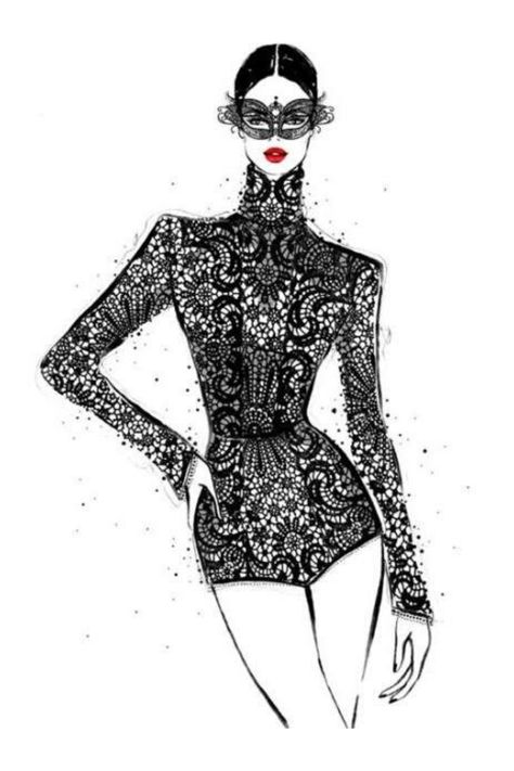 Friday night fish & chips and Champagne dinners. Sunday scrapbooking sessions. Beach walks with T-Dog. Having an Ibiza trip in the diary 🏖 My sister insisting on sending WhatsApp voice-notes instead of just calling 😂. Megan Hess fashion illustrations of super cool women with super cool attitudes. Black lace lingerie...of course Megan Hess Illustration, Lingerie Illustration, Fashion Design Inspiration, Megan Hess, Paris Inspired, Fashion Design Sketchbook, Design Moda, Sketches Dresses, Vintage Corset