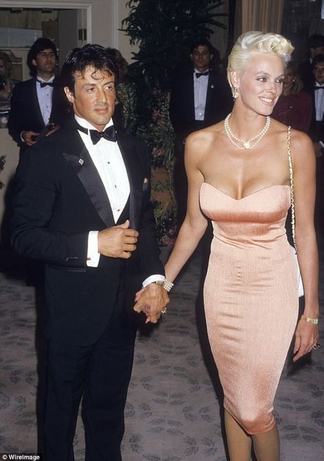 30 Old Photos of Sylvester Stallone and His Wife Brigitte Nielsen During Their Short Time Together ~ Vintage Everyday Brigitte Nielsen, Hollywood Couples, Famous Couples, Actrices Hollywood, Sylvester Stallone, Hollywood Actor, Dresses To Wear To A Wedding, Hollywood Glamour, Hollywood Stars