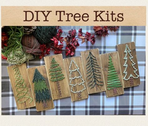 DIY Christmas trees are a great craft to do for the upcoming Holiday. Recently featured in 2022 Better Home and gardens' Holiday craft magazine, these trees are a wonderful and fun activity that will last forever. Christmas Tree kits come full with Yarn Stencil Diagram of tree Instruction wood board And Nails All you need is a hammer and scissors. needle nose pliers are optional. They just make it easier to hold nail in place and save fingers. You have the option of having them with nails alread Christmas Tree String Art, Tree String Art, Employee Christmas Gifts, Christmas Tree Kit, Christmas Gifts For Adults, Diy Tree, Rock Hill, String Art Diy, Handmade Christmas Tree