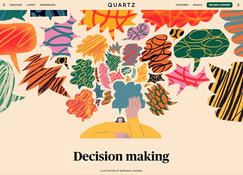 Quartz 블로그 디자인, Illustration Design Graphique, Desain Ui, Portfolio Website Design, Male Character, Marca Personal, Website Inspiration, Design Website, Editorial Illustration