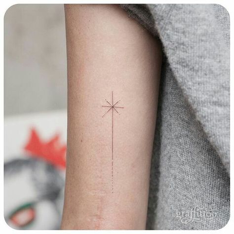 Fallstar1202 North Star Tattoos, Morse Code Tattoo, Shooting Star Tattoo, Henne Tattoo, Tattoo Graffiti, 심플한 그림, Delicate Tattoo, Subtle Tattoos, 문신 디자인