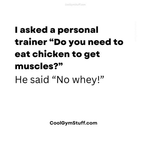 💪💪 Gym Dad Joke of the day. 💪💪 ➡️ Check out Gym Apparel and Accessories on CoolGymStuff.com 🎁 Extra 15% OFF on first purchase. . . . . . . #GymHat #DadHat #GymGear #GymTees #ProteinShakers #gymtanktop #gymapparel #funnygym #gymquotes #gymquotes💪 #gymquotesoftheday #gymjokes #gymjokes😂 #gymfunny #gymshorts #gymaccessories #gymsayings #Gymstuff #gymrelatable #gymmemes #gymlove #gymmemesdaily #gymmen Gym Jokes, Gym Hat, Cool Gym, Gym Tees, Gym Apparel, Gym Accessories, Gym Memes, Joke Of The Day, Gym Tank Tops