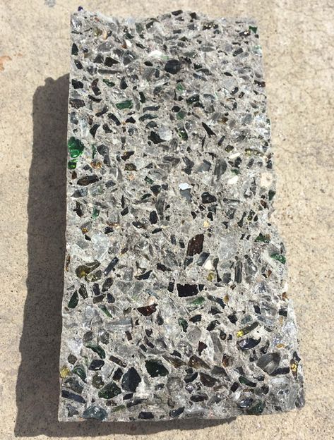 Vision Board Materials, Recycled Concrete, Concrete Material, Yard Inspiration, Types Of Concrete, Concrete Countertop, Construction Waste, Concrete Paving, Recycling Process