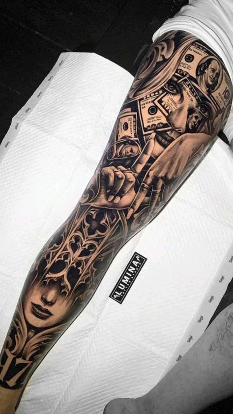 Tattoo Leg Men, Tattoo Pierna Hombre, Blitz Tattoo, Arm Tattoos For Guys Forearm, Tattoo Perna, Dragon Tattoo Sketch, Simple Forearm Tattoos, Full Leg Tattoos, Realistic Tattoo Sleeve