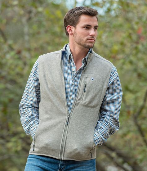 Mens Vest Fashion Casual, Country Style Outfits Mens, Southern Mens Style, Mens Country Style, Mens Vest Fashion, Mens Dress Outfits, Preppy Boys, Southern Shirt, Back Embroidery