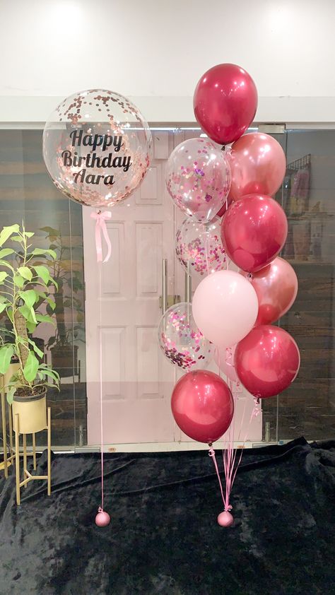 Pink Balloon Bouquet, Book Club Parties, 30th Birthday Decorations, Ballerina Cakes, 33rd Birthday, Diy Decoracion, Anniversary Congratulations, Birthday Party Theme Decorations, 23rd Birthday