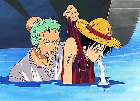 "aHHaaa aHHaaa "  • Mort de Rire,  "arrfff" ce LuffY… Heureusement que son Garde du Corps est là "j'le plains "…  ~  Zoro Roronoa  et  LuffY Monkey D.  ~ ⚓️ One Piece ⚓️ ~ [✨GiF✨] Zoro Roronoa, Luffy Zoro, The Pirate King, One Piece Funny, Zoro One Piece, One Piece Luffy, Roronoa Zoro, Monkey D Luffy, One Piece Manga