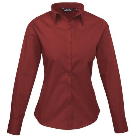 Premier Womens/Ladies Poplin Long Sleeve Blouse / Plain W... https://www.amazon.co.uk/dp/B00D7ENU30/ref=cm_sw_r_pi_dp_U_x_LxlUDb2NRKG9B Work Trousers Mens, Work Trousers Women, Work Polo Shirts, Mens Work Shirts, Poplin Blouse, Suit Jackets For Women, Waistcoat Dress, Plain Blouse, Work Wear Women