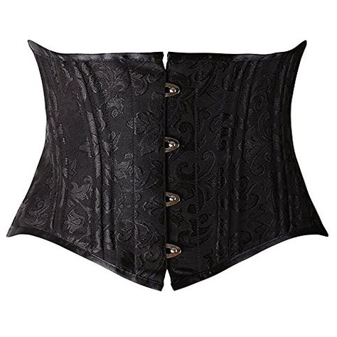 Women XS Double Steel Boned Corset Women Black Bustiers a... https://www.amazon.ca/dp/B073JG6DLN/ref=cm_sw_r_pi_dp_U_x_ZQjSAb7QQ13PK Corset With Skirt, Corset Underbust, Steel Boned Corsets, Waist Trimmer, Gothic Corset, Lace Tights, Waist Trainer Corset, Overbust Corset, Waist Training Corset