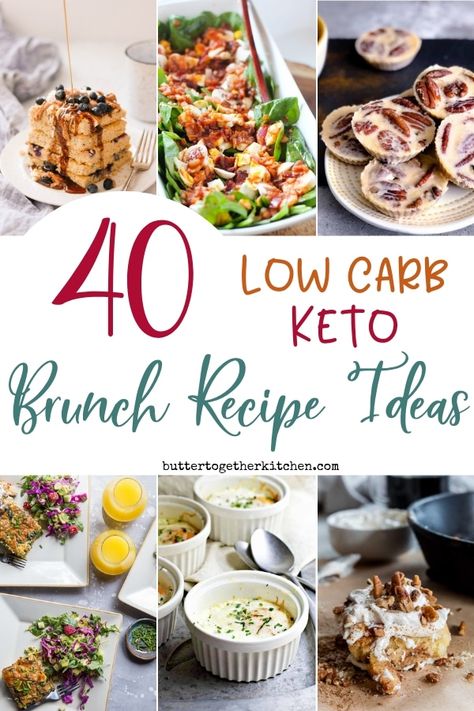 Keto Breakfast On The Go, Keto Brunch Recipes, Low Carb Snack Ideas, Keto Brunch, Keto Dishes, Keto Holiday, Easy Brunch Recipes, Family Brunch, Keto Diet Breakfast