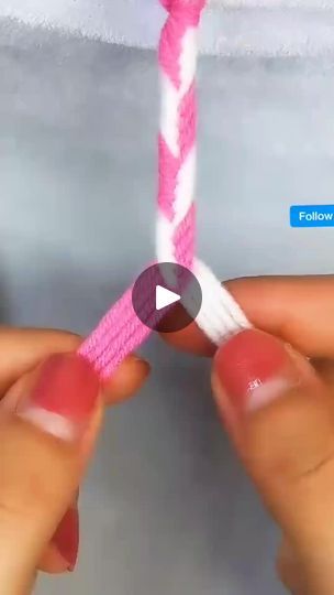 150K views · 1.2K reactions | How to make a bracelet#handrope #yarn #sennit #friendshipbracelets #diytutorials #weaving | Eudora Donatella | Eudora Donatella · Original audio Adjustable Pink Braided Bracelet As A Gift, Pink Braided Bracelet With Adjustable Cord For Friendship, Tie A Bracelet, Bracelet Yarn, Pink Hand-strung Braided Bracelets As Gift, Pink Adjustable Cord Braided Bracelet, Adjustable Pink Hand-strung Wrap Bracelet, Fabric Bracelets Diy, Fabric Bracelets