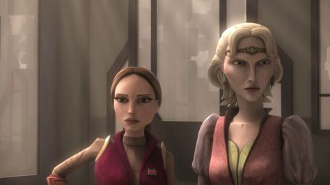 Padme and Duchess Satine Padme And Satine, Duchess Satine, Star Wars Padme, Sea Of Stars, Bad Batch, Halloween Inspo, Love Stars, Obi Wan, Www Pinterest Com