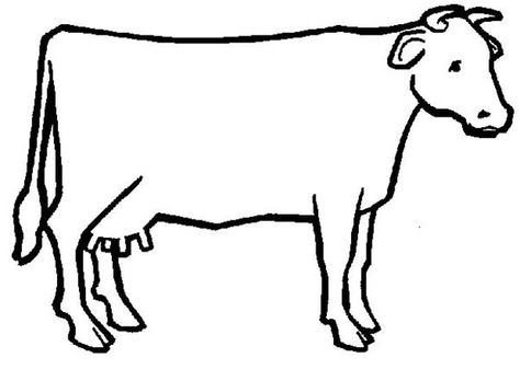 Cows Coloring Pages, Cow Outline, Kids Bob, Cow Coloring Pages, Animal Outline, Cow Photos, Outline Images, Inkbox Tattoo, Program Ideas