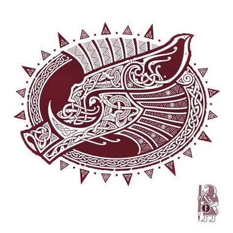 Photo Norse Design, Viking Pattern, Celtic Tattoo, Norse Symbols, Norse Tattoo, Nordic Tattoo, Celtic Patterns, Celtic Tattoos, Viking Symbols