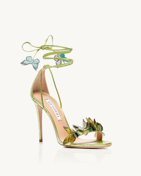 Fairy Shoes Aesthetic, Fairy Heels, Butterfly Heels, Dr Shoes, Aquazzura Shoes, Fancy Shoes, Cute Heels, Aesthetic Shoes, Swag Shoes