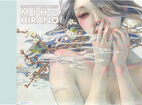 Miho Hirano, Nature Artists, Art Asiatique, Art Tumblr, Artist Interview, Desenho Tattoo, Fantasy Paintings, Chiba, Arte Fantasy