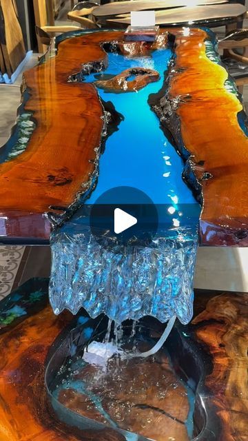 Ayhan Yeşil on Instagram: "Nature’s flow, captured in art 🌊⚓️ 

We create custom designed furniture and Epoksi tables bringing your dream project to life.✨

#epoxy #wood #resin #epoxytable #luxuryfurniture #handmade #liveedge #wooddesign #waterfalls #river #ocean" Epoxy Resin Crafts, Wood Resin, Wood Design, Luxury Furniture, Resin Crafts, Epoxy Resin, Your Dream, Dreaming Of You, Furniture Design