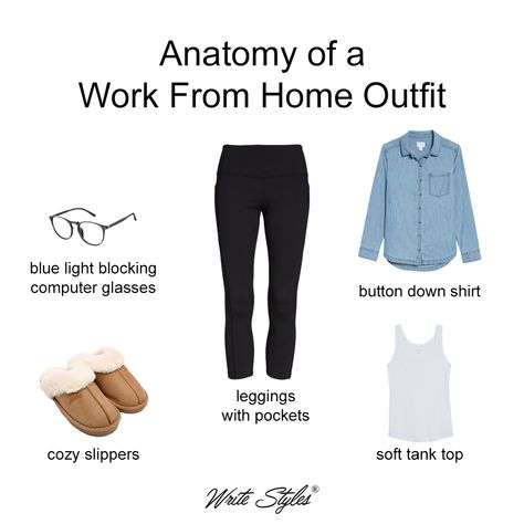 Since we’re all spending more time at home than ever before, I wanted to talk about the anatomy of a work from home outfit. This is the formula I have been using through all of quarantine, and I basically wear some variation of this outfit every day. As the weather warms up, it’s always nice […] Read more...
The post Anatomy of a Work From Home Outfit appeared first on Write Styles. Wfh Clothes, Work From Home Outfits Women, Home Outfit Women, Comfy Work From Home Outfits, Work From Home Fashion, Wfh Wardrobe, Essential Clothing Pieces, Work From Home Clothes, Work From Home Outfit Ideas