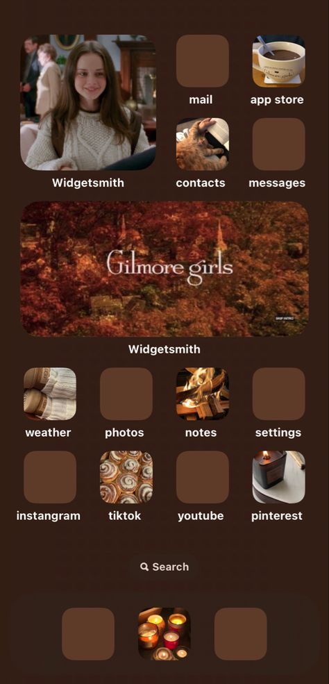 Fall Themed Widgets Aesthetic, Phone Themes Autumn, Autumnal Widgets, November Widget Aesthetic, Fall Widgets Wide, Fall Ipad Homescreen, Autumn Theme Wallpaper, Autumn Ios Homescreen, Fall Layout Iphone