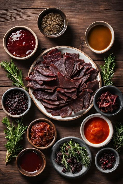 Ultimate Deer Jerky Recipe: How to Make Delicious, Homemade Venison Jerky in 2024! Ground Chicken Jerky Recipes, Teriyaki Venison Jerky Recipe, Sweet Deer Jerky Recipe, Deer Jerky Seasoning Recipe, Venison Jerky Recipe Dehydrator, Deer Jerky Recipe Dehydrator, Homemade Jerky Marinade, Venison Jerky Marinade Recipes, Deer Jerky Marinade