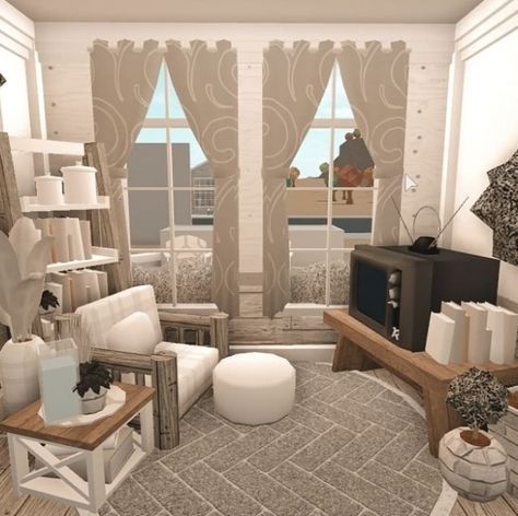 Sala Bloxburg, Modern Family House, Tiny House Bedroom, Two Story House Design, House Plans With Pictures, House Decorating Ideas Apartments, Simple Bedroom Design, Med Tech, Tiny House Layout