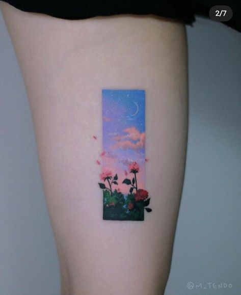 Framed Tattoo, Tattoo Instagram, Handpoke Tattoo, Tasteful Tattoos, Tatuaje A Color, Arm Tattoos For Women, Elegant Tattoos, Little Tattoos, Simplistic Tattoos