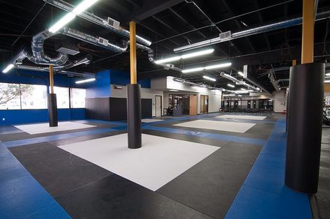 Ground Techniques, Bjj Gym, Jiu Jitsu Gym, Yoga Room Design, Dream Gym, Mma Gym, Gym Interior, Zumba Dance, Gym Ideas