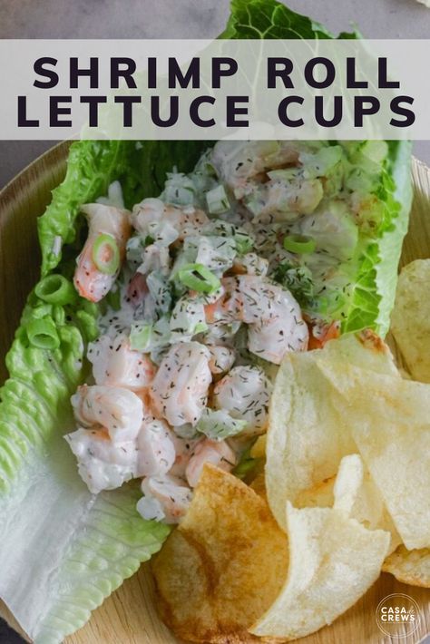 Shrimp Roll Ups, Thai Shrimp Lettuce Wraps, Healthy Shrimp Lettuce Wraps, Shrimp Lettuce Cups, Ree Drummond Cajun Tequila Shrimp Lettuce Wraps, Cajun Tequila Shrimp Lettuce Wraps, Shrimp Rolls, Lettuce Cups, Lettuce Wrap Recipes