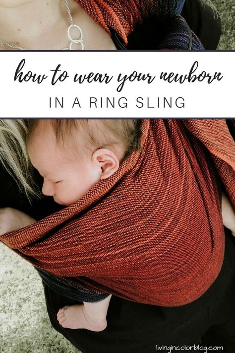 Ring Sling Newborn, Baby Wrap Tutorial, Ring Sling Tutorial, Wildbird Ring Sling, Baby Wearing Wrap, Baby Sling Wrap, Ring Sling Baby Carrier, Baby Jordans, Baby Carrying