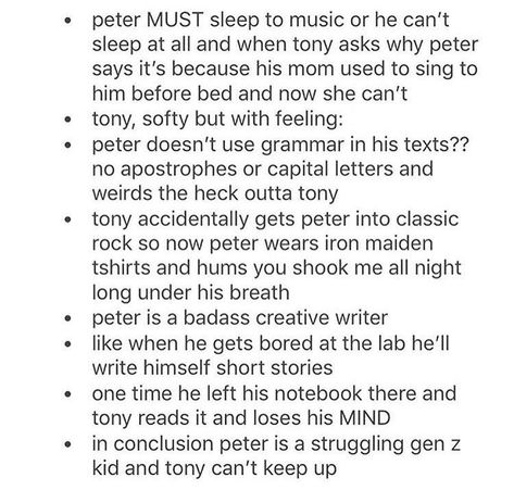 Spiderman Headcanon, Avengers Headcanon, Marvel Headcannons, Irondad Spiderson, Superfamily Avengers, Marvel Headcanon, Bad Language, Green Ivy, Marvel Fan Art