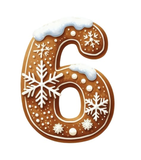 Gingerbread Alphabet, Christmas Numbers, Gingerbread Designs, Holiday Wall Decor, Christmas Gingerbread, Decorations Ideas, Nursery Walls, Art Therapy, Around The Corner