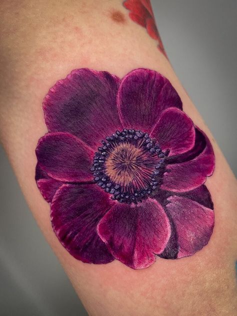 Flower Cover Up Tattoos, Flower Leg Tattoos, Realistic Flower Tattoo, Houston Tattoos, Beautiful Tattoos For Women, Skeleton Hand Tattoo, Floral Tattoo Sleeve, Flower Tattoo Sleeve, Tatuaje A Color