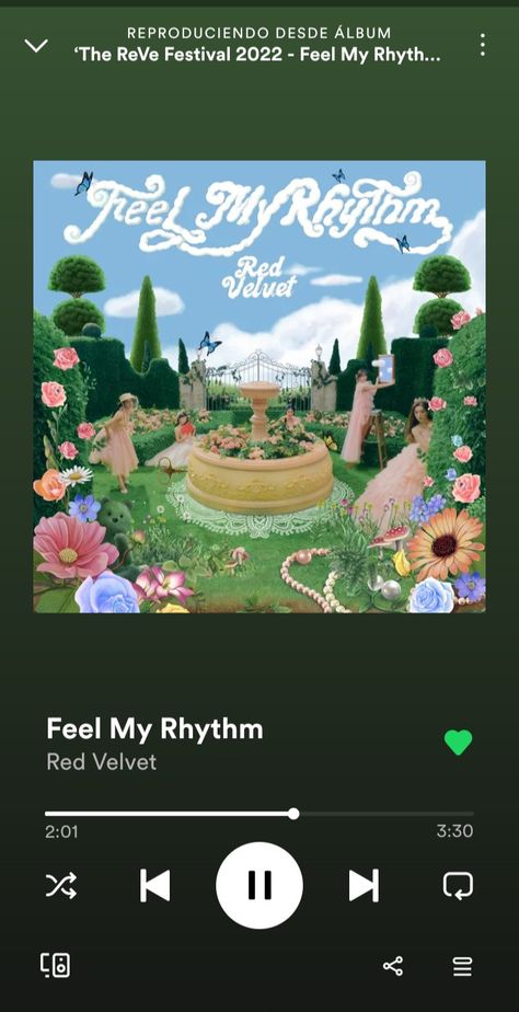 Everglow Songs, Feel My Rhythm Red Velvet, Red Velvet Songs, Red Velvet Feel My Rhythm, Red Velvet Smtown, Feel My Rhythm, Love Me Back, Song Spotify, You Love Me