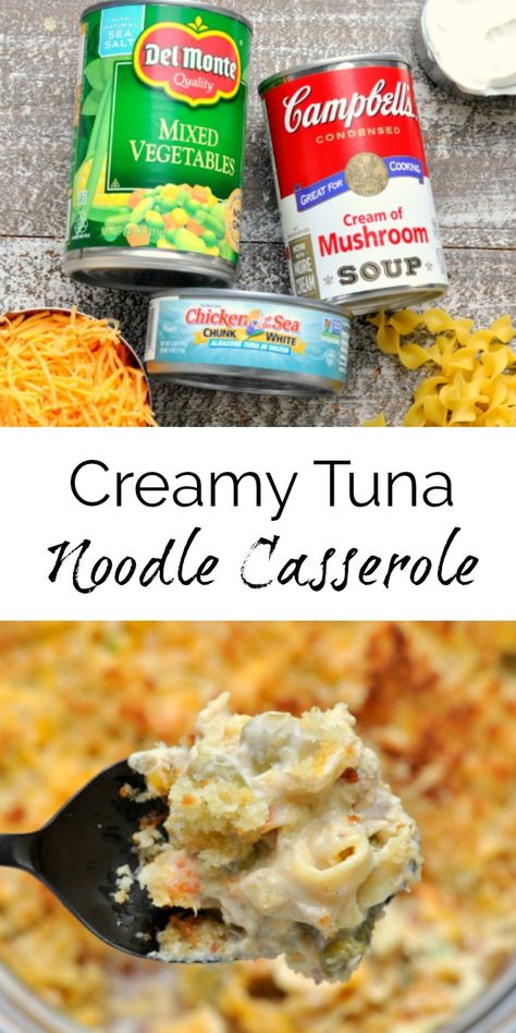 Creamy Tuna Noodle Casserole, Tuna Noodle Casserole Easy, Cream Of Mushroom Pasta, Suburban Kitchen, Creamy Tuna Pasta, Tuna Noodle Casserole Recipe, Tuna Casserole Easy, Celery Recipes, Tuna Casserole Recipes