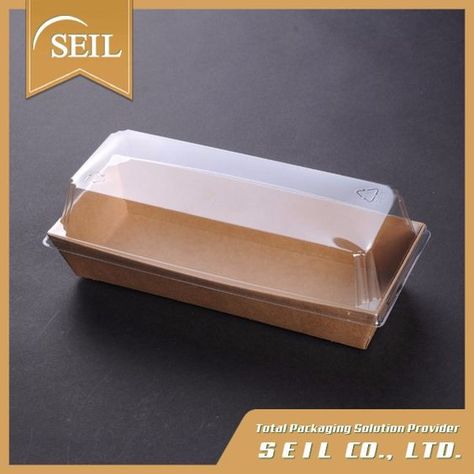 Sandwich Packaging, Disposable Food Containers, Cupcake Container, Bread Packaging, Lemon Butter Chicken, Food Business Ideas, Salad Container, Food Box Packaging, Cake Storage