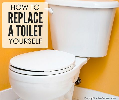 If you find that your toilet needs to be replaced, you might think you need to call a plumber - and pay a LOT of money! You can actually do this yourself! It is really a lot easier than you think - just follow these steps and you'll replace yours in no time at all to learn How to Replace a Toilet! Replacing A Toilet, How To Replace A Toilet, Replacing Toilet, Slow Flushing Toilet, Modern Gothic Bedroom, Southern Charm Decor, Replace Toilet, Bathroom Exhaust, Toilet Installation