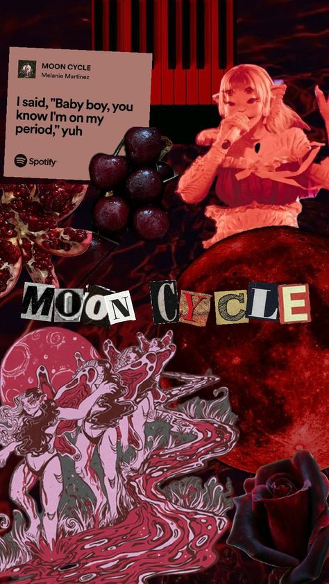 𝑴𝒐𝒐𝒏 𝑪𝒚��𝒄𝒍𝒆, 𝒃𝒂𝒃𝒚 #mooncycle #melaniemartinez #portals #portalsmelaniemartinez Melanie Martinez Moon Cycle Art, Moon Cycle Melanie Martinez, Moon Cycle Art, Cycle Art, Trilogy Tour, Moon Cycle, Moon Cycles, Cycling Art, Melanie Martinez