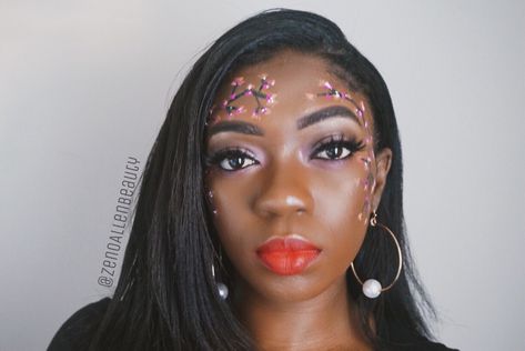 #makeuptips #makeuplooks #makeup #japanesecherryblossom #cherryblossoms #art #creativemakeup #melanin Makeup Inspiration, Makeup Tips, Makeup Looks, Make Up, Instagram Photos, Photo And Video, Instagram Photo, Makeup, Instagram