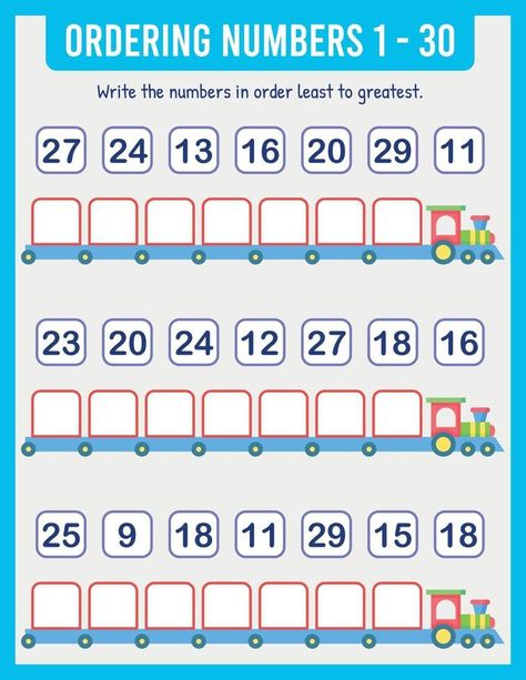 Organize the numbers from least to greatest. Math Least To Greatest Worksheets, Live Worksheet, Main Idea Worksheet, Bubble Letter Fonts, Preschool Math Worksheets, Kids Worksheets Preschool, Singapore Math, Numbers For Kids, Kids Math Worksheets