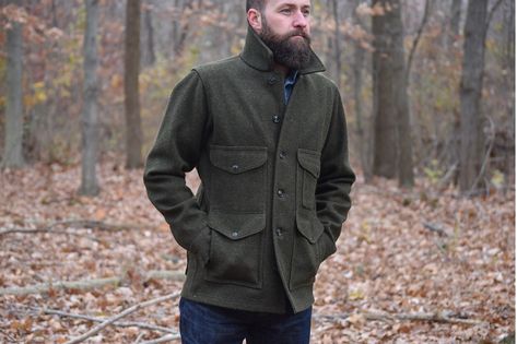 Filson Mackinaw Cruiser Filson Mackinaw Cruiser Outfit, Filson Mackinaw Cruiser, Mackinaw Cruiser, Filson Mackinaw, Filson Jacket, Mens Fashion Classic, Men Street, Mens Style, Winter Style