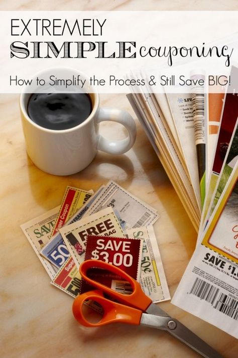 Extremely Simple Couponing! How to simplify the process and still save BIG! Easy Couponing Tips! Frugal Aesthetic, How To Start Couponing, Living Aesthetic, Couponing 101, Couponing For Beginners, Frugal Habits, Budgeting 101, Money Frugal, Financial Peace